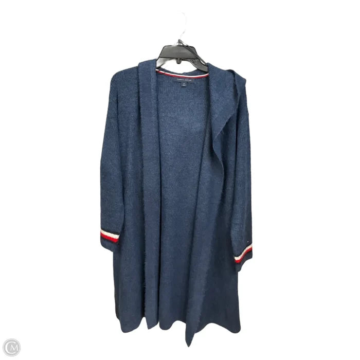 Cardigan By Tommy Hilfiger In Blue, Size: M