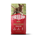Carnilove ACTIVE Duck & Pheasant grain-free dry dog food in the large sack, front of pack
