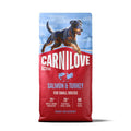 Carnilove ACTIVE Salmon & Turkey grain-free dry dog food for small breeds, front of the bag