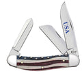 Case - Patriotic Smooth Natural Bone - Sowbelly- 64134