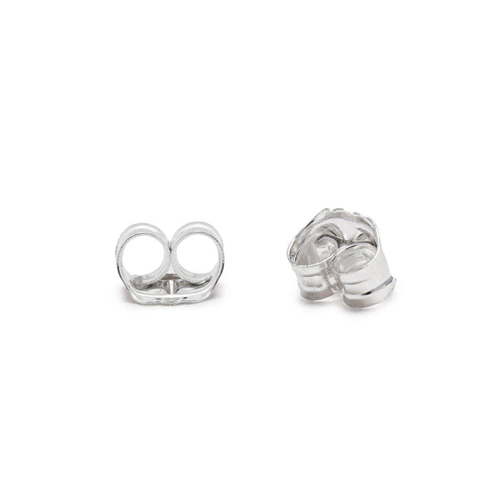 Clear Ultra Micro Mini Bling Sterling Silver Stud Earrings