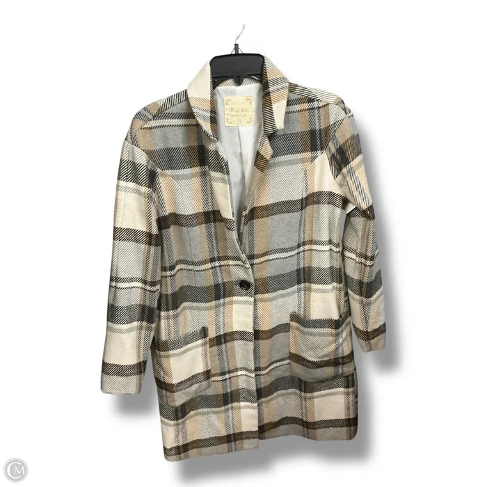 Coat Other By Altard State In Plaid Pattern, Size: Xs