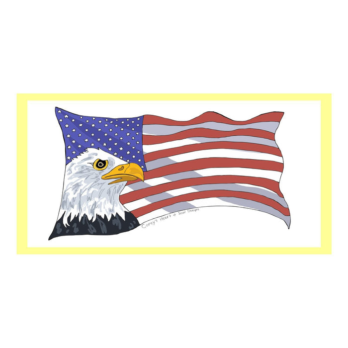 COREY'S AMERICAN FLAG & EAGLE LUMBAR SWAP
