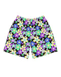 Crazy Daisy Recycled Athletic Shorts, Athletic Shorts, - One Stop Rave