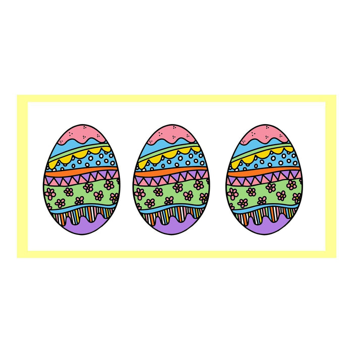 Decorated Egg Pillow Swap