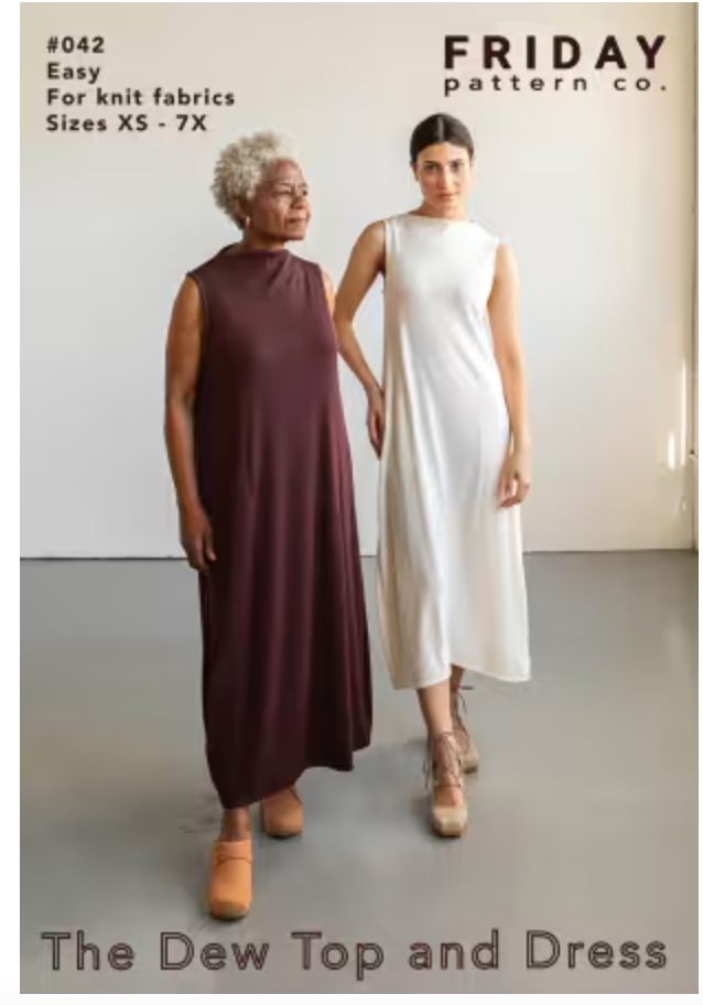 Dew Top and Dress -- Friday Pattern Company