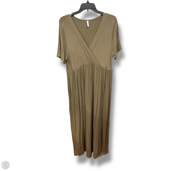 Dress Casual Maxi By Clothes Mentor In Green, Size: Xl