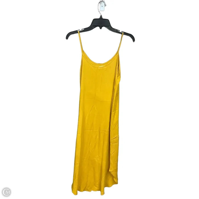 Dress Casual Maxi By Clothes Mentor In Yellow, Size: S