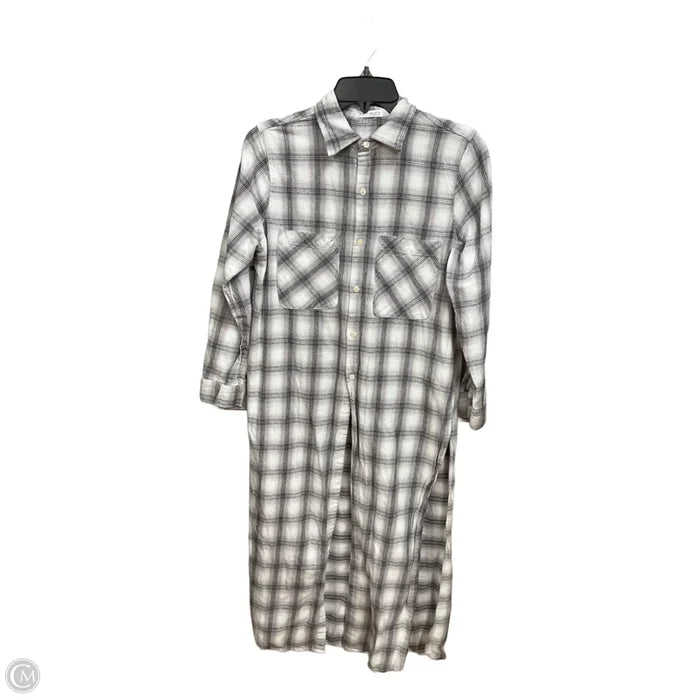 Dress Casual Maxi By Free People In Plaid Pattern, Size: S