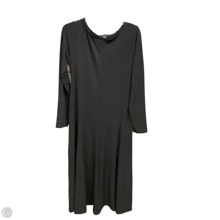 Dress Casual Maxi By Karen Kane In Black, Size: L