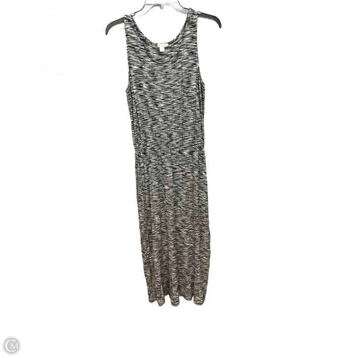 Dress Casual Maxi By Love Fire In Black & White, Size: S
