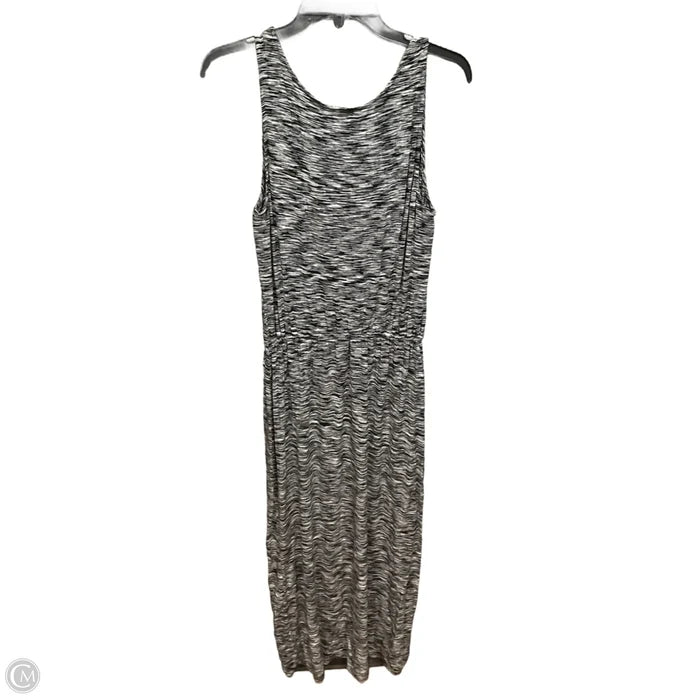 Dress Casual Maxi By Love Fire In Black & White, Size: S