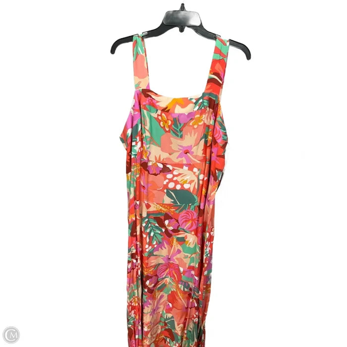 Dress Casual Maxi By Msk In Multi-colored, Size: 3x