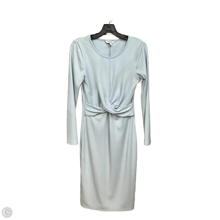 Dress Casual Maxi By Nine West In Blue, Size: S