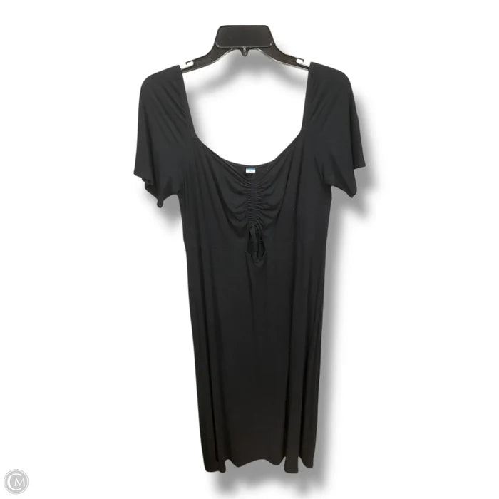 Dress Casual Maxi By Old Navy In Black, Size: Xl