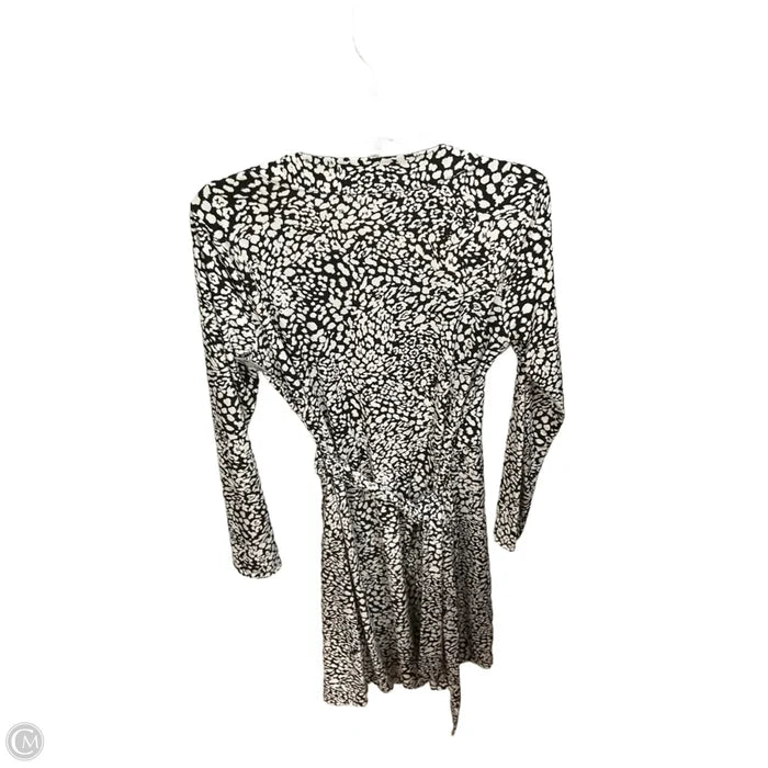 Dress Casual Midi By Banana Republic In Animal Print, Size: M