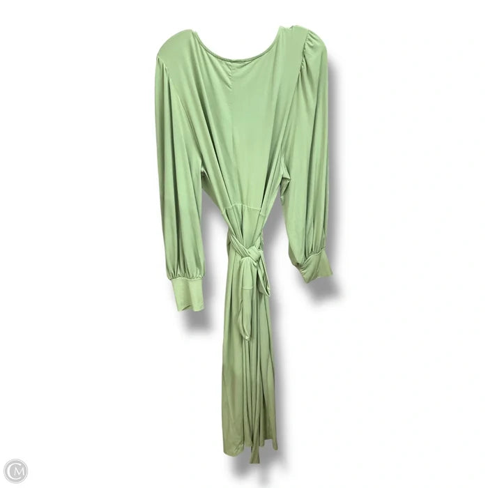 Dress Casual Midi By Eloquii In Green, Size: 3x