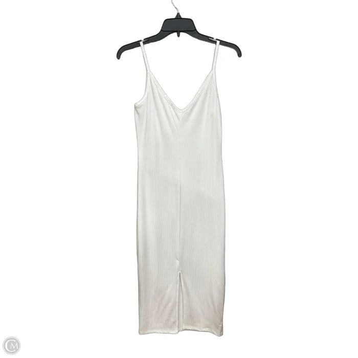 Dress Casual Midi By Fashion Nova In White, Size: L
