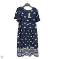 Dress Casual Midi By Lane Bryant In Blue, Size: 18