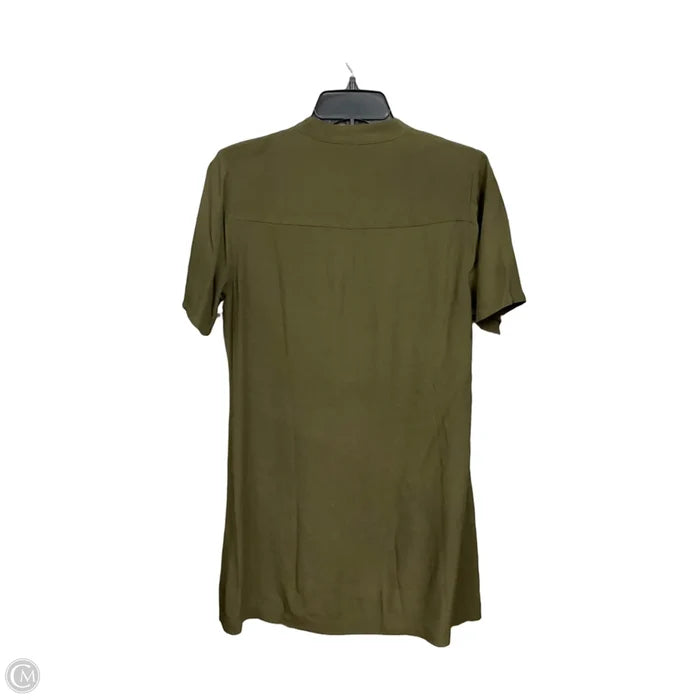 Dress Casual Midi By Madewell In Green, Size: Xs