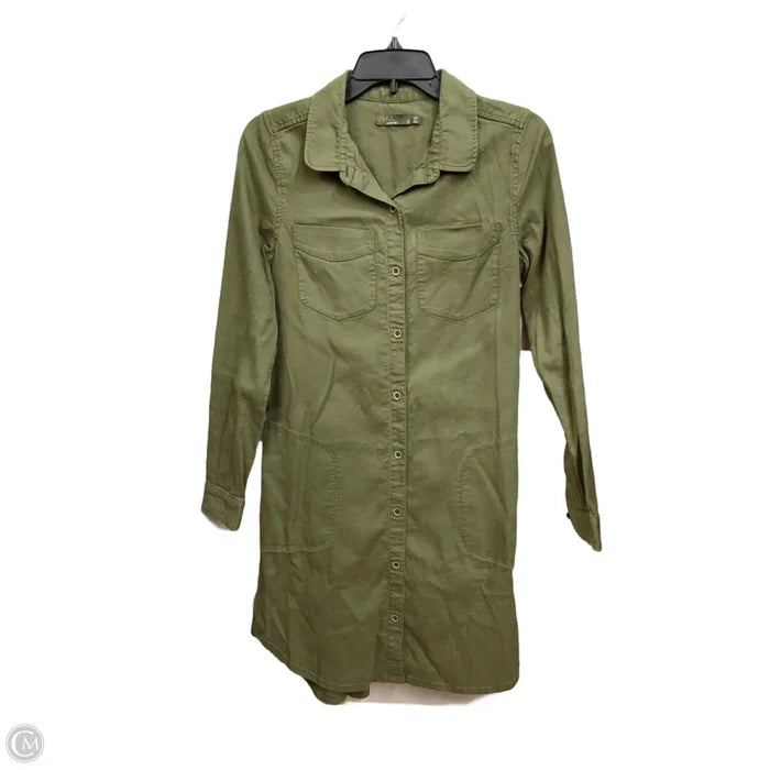 Dress Casual Midi By Prana In Green, Size: S