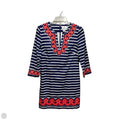 Dress Casual Midi By Vineyard Vines In Striped Pattern, Size: Xs