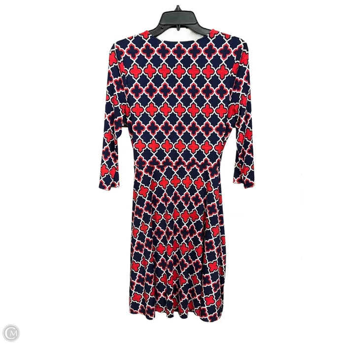 Dress Casual Short By 41 Hawthorn In Blue Red & White, Size: M