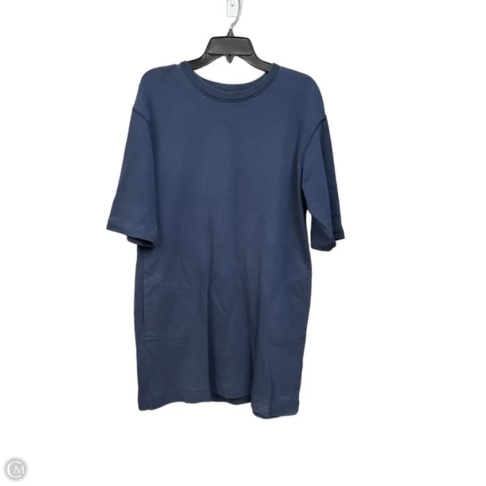 Dress Casual Short By Atm In Blue, Size: Xs