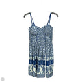 Dress Casual Short By Band Of Gypsies In Blue & White, Size: S