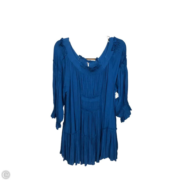 Dress Casual Short By Free People In Teal, Size: S