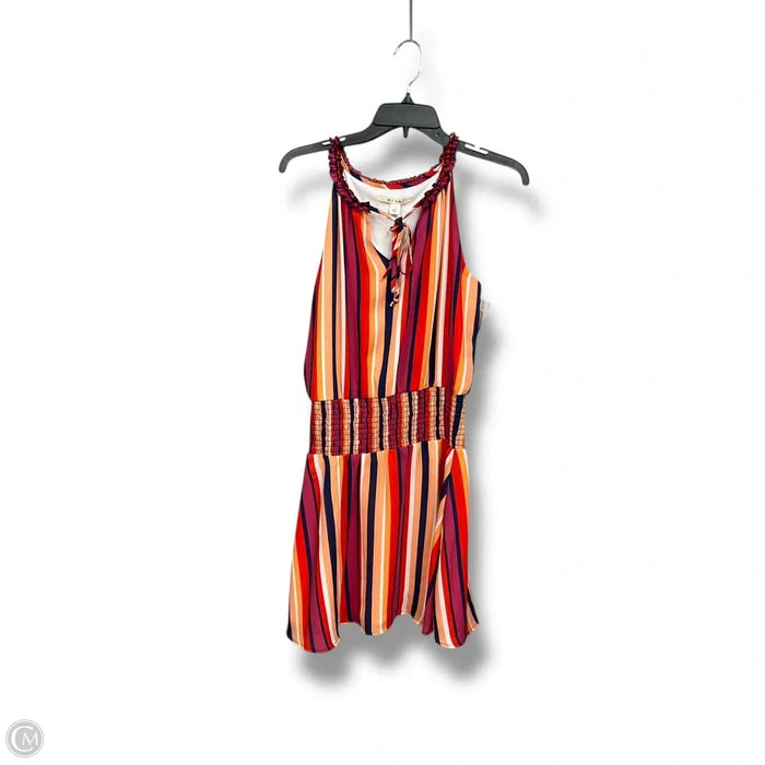 Dress Casual Short By Mi Ami In Striped Pattern, Size: S