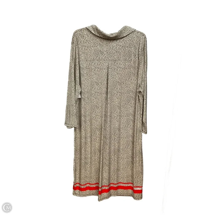 Dress Casual Short By Tacera In Animal Print, Size: 2x