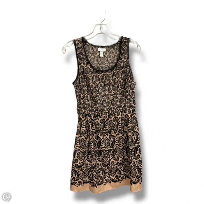 Dress Casual Short By Target-designer In Black & Brown, Size: M