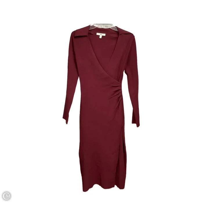 Dress Party Long By Clothes Mentor In Maroon, Size: S