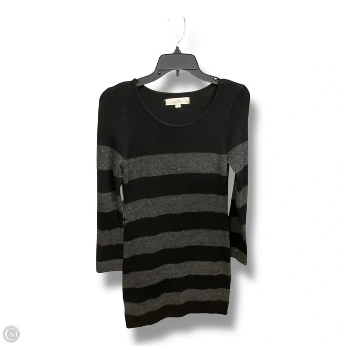 Dress Sweater By Loft In Striped Pattern, Size: Sp