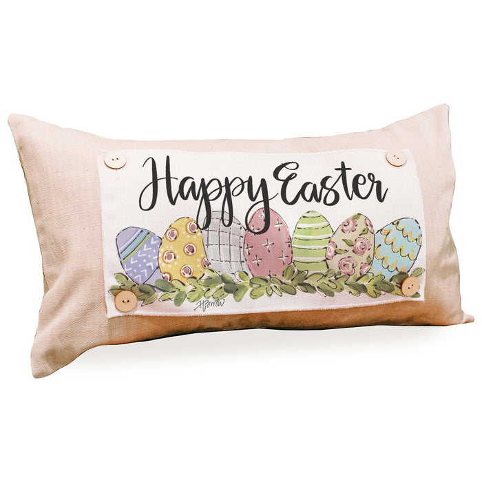 Easter Egg Haul Lumbar Pillow Swap