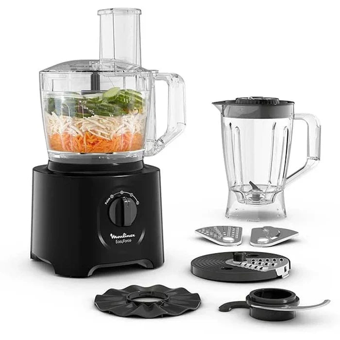 Easy Force, Food Processor &  Blender (6 Attachments, 25 Functions) food processor Easy Force, Food Processor &  Blender (6 Attachments, 25 Functions) Easy Force, Food Processor &  Blender (6 Attachments, 25 Functions) Moulinex