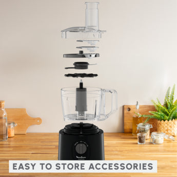 Easy Force, Food Processor &  Blender (6 Attachments, 25 Functions) food processor Easy Force, Food Processor &  Blender (6 Attachments, 25 Functions) Easy Force, Food Processor &  Blender (6 Attachments, 25 Functions) Moulinex
