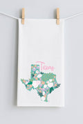 Emma's Southern State Texas Tea Towel