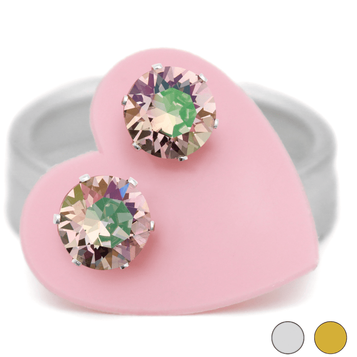 Enchanted Mini Bling Sterling Silver Stud Earrings