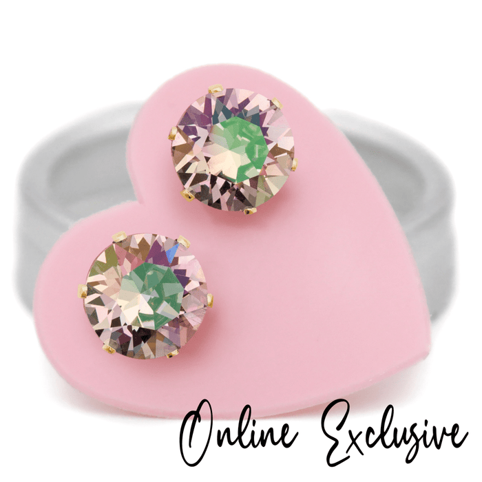 Enchanted Mini Bling Sterling Silver Stud Earrings