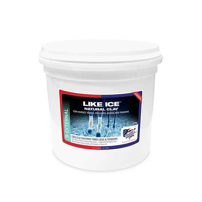 Equine America Like Ice natural cooling clay in a 2.7kg tub