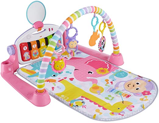 Fisher-Price Deluxe Kick 'n Play Piano Gym, Pink