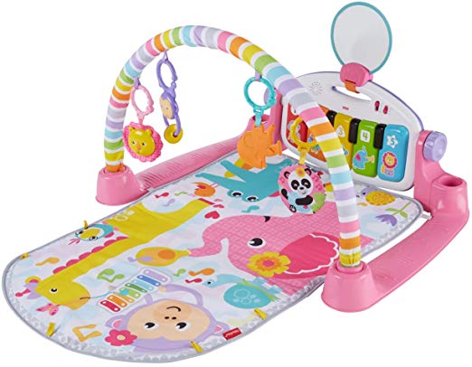 Fisher-Price Deluxe Kick 'n Play Piano Gym, Pink