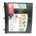 Five Star 29176 1" Hybrid Note Binder Black, 04 Black