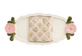 Flower Handle Tray + Napkin Set