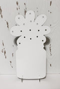 Flower mason jar with acrylic feet included