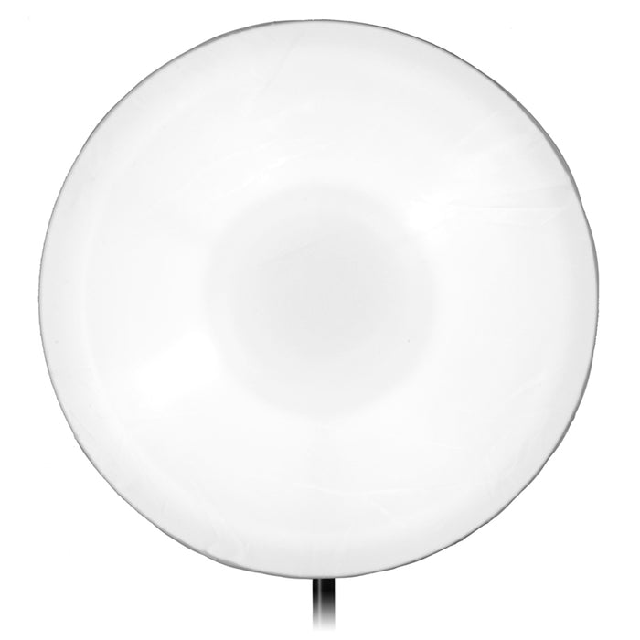Fotodiox Pro Beauty Dish with Profoto Speedring for Profoto and Compatible - All Metal, Soft White Interior