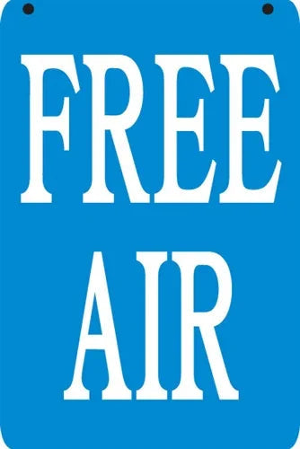 Free Air Aluminum Pole Sign - 16"w x 24"h - UnitedSign
