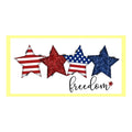 FREEDOM STARS LUMBAR PILLOW SWAP